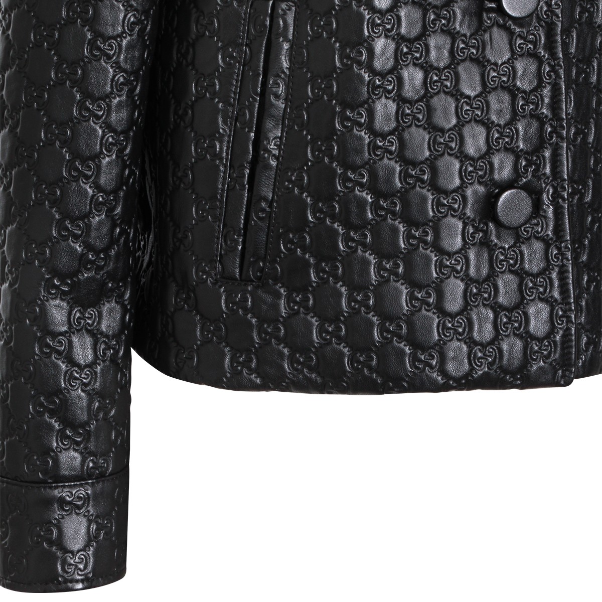 BLACK LEATHER JACKET