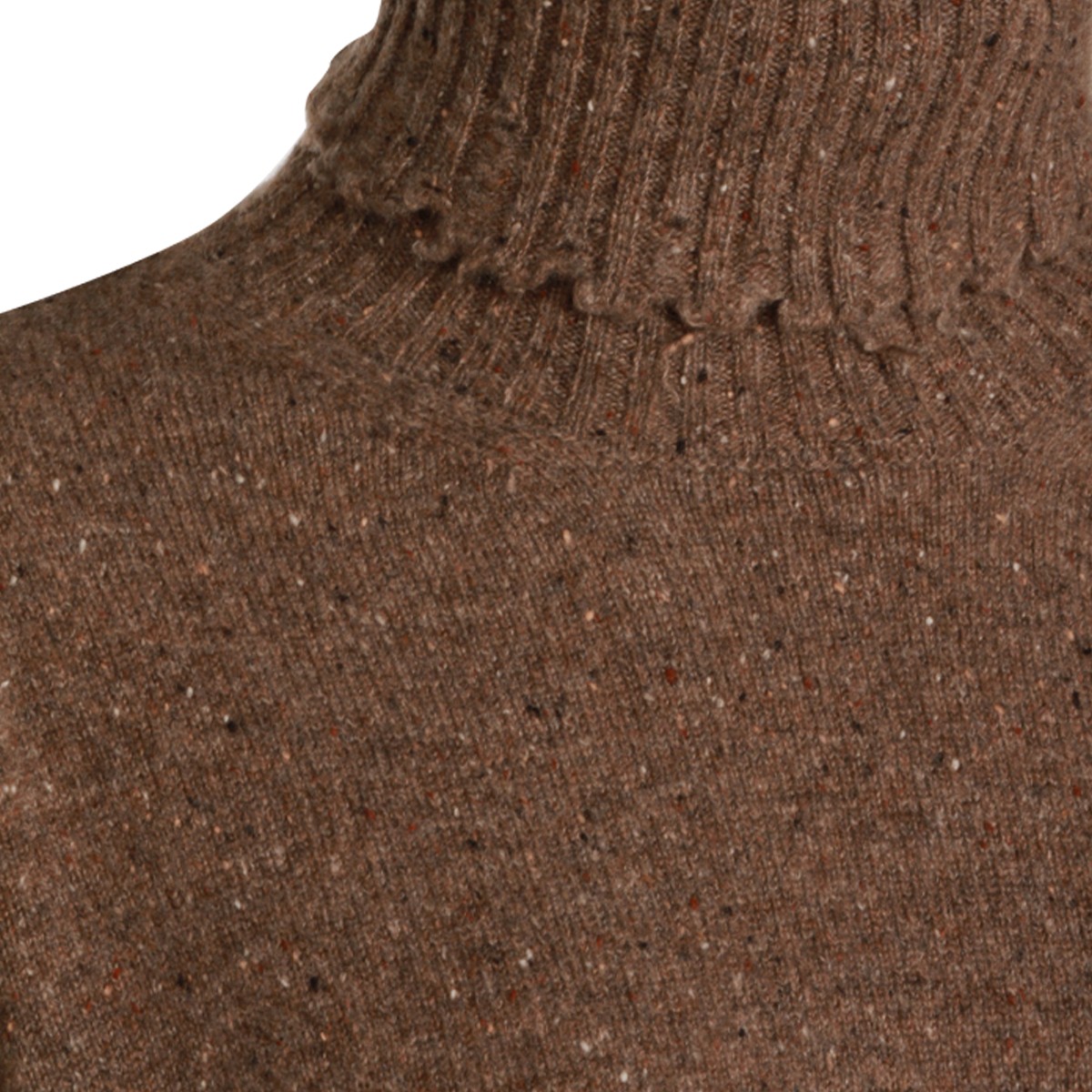 BROWN CASHMERE KNITWEAR