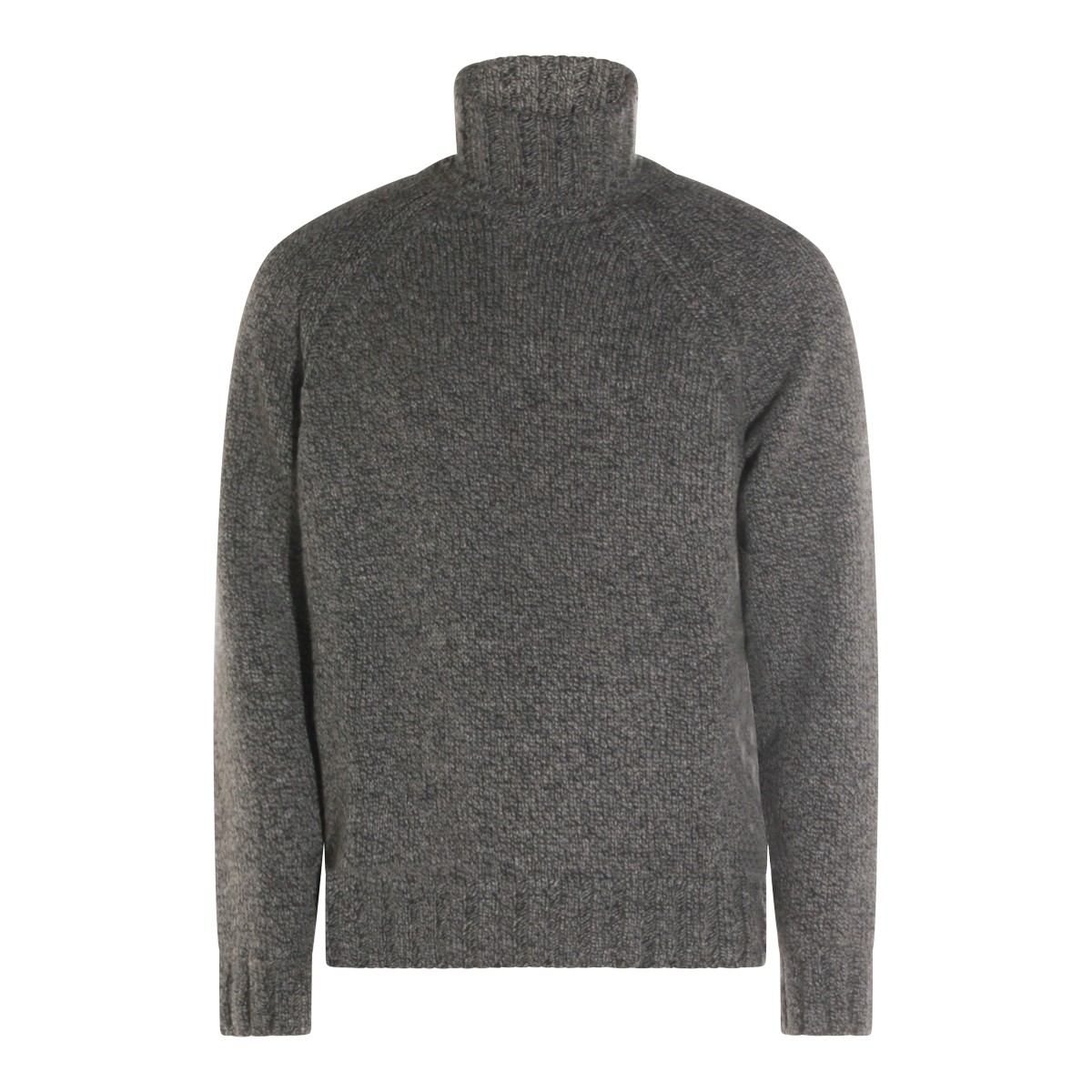 DARK GREY CASHMERE KNITWEAR
