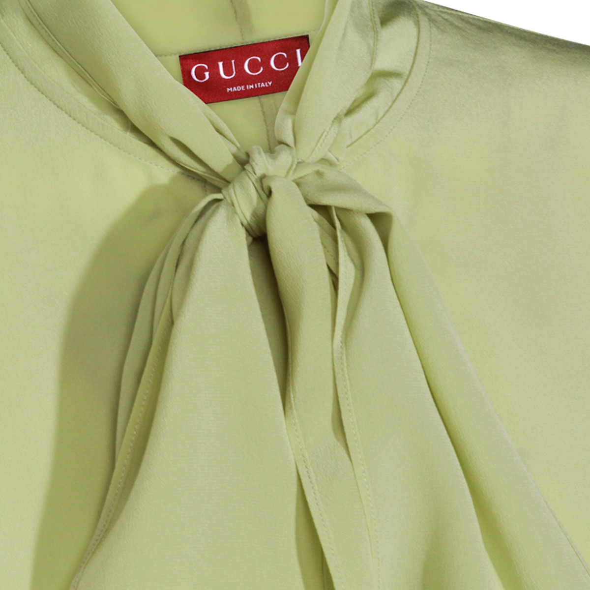 LIGHT GREEN SILK SHIRT LIGHT GREEN SILK SHIRT
