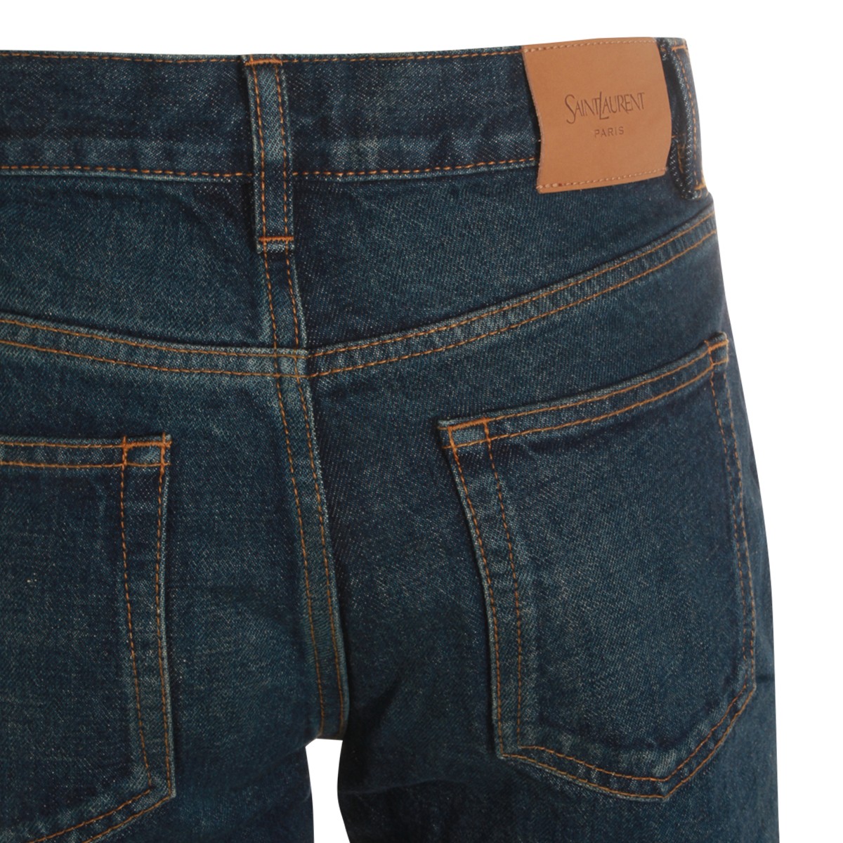 DARK BLUE COTTON JEANS DARK BLUE COTTON JEANS