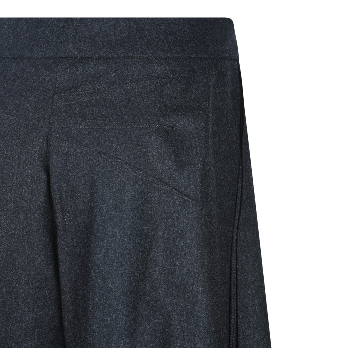 DARK GREY WOOL PANTS DARK GREY WOOL PANTS