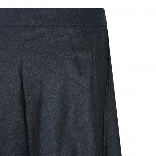 DARK GREY WOOL PANTS