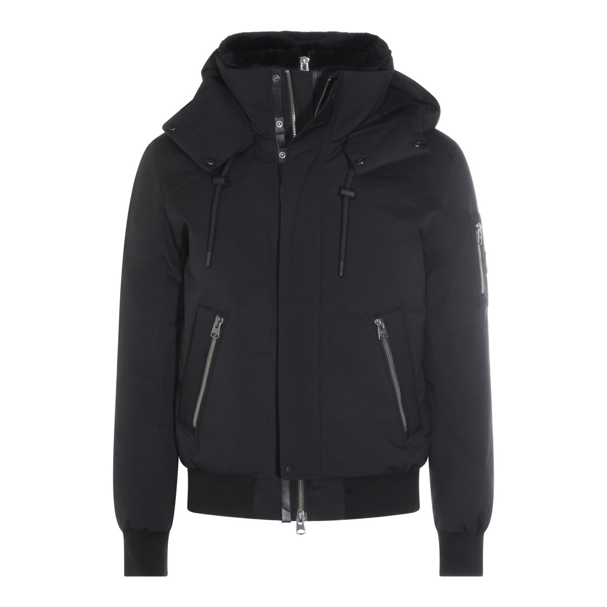 BLACK DOWN JACKET