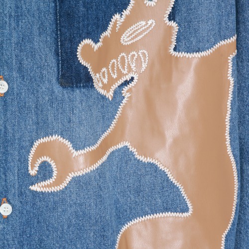 BLUE COTTON SHIRT