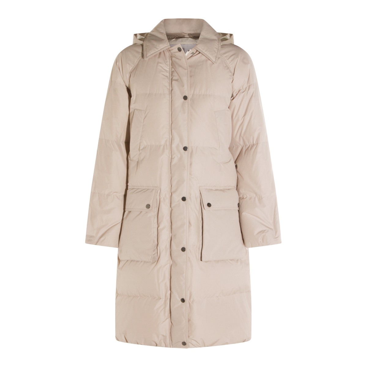 BEIGE DOWN JACKET BEIGE DOWN JACKET