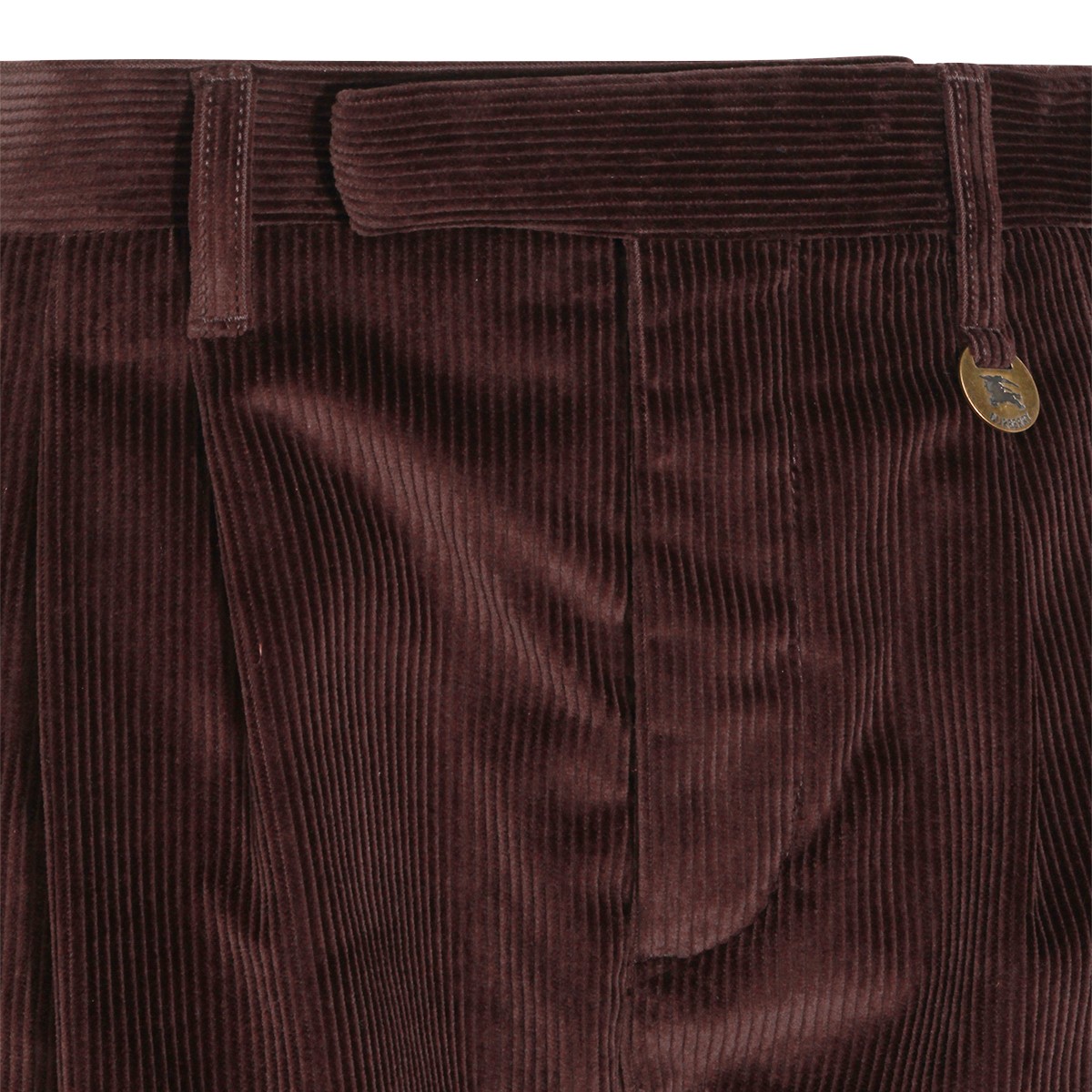 DARK BROWN COTTON PANTS DARK BROWN COTTON PANTS