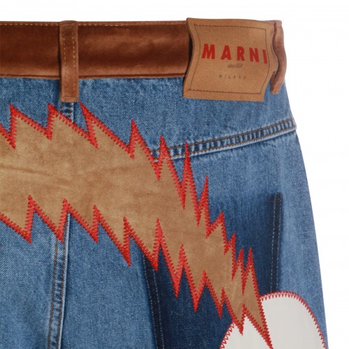 BLUE COTTON JEANS