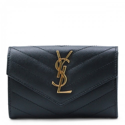 BLACK LEATHER WALLET