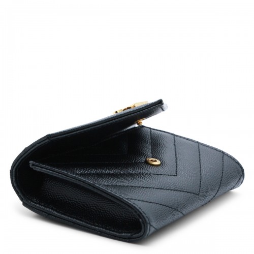BLACK LEATHER WALLET