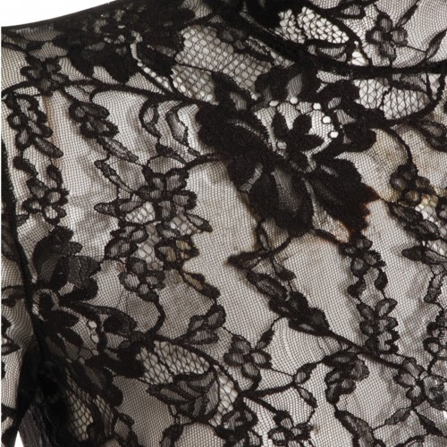 BLACK COTTON BODYSUIT