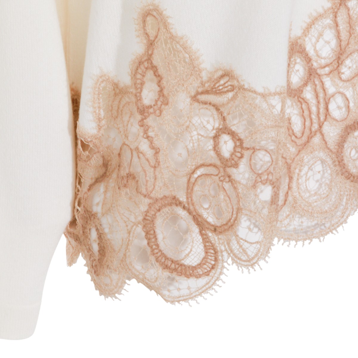 WHITE WOOL KNITWEAR WHITE WOOL KNITWEAR