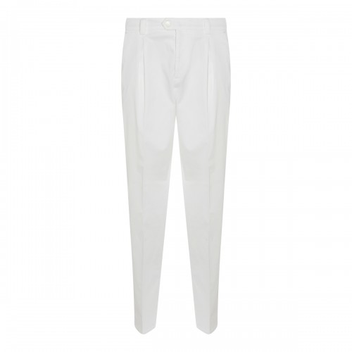 WHITE COTTON PANTS
