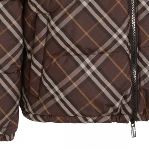 BROWN DOWN JACKET