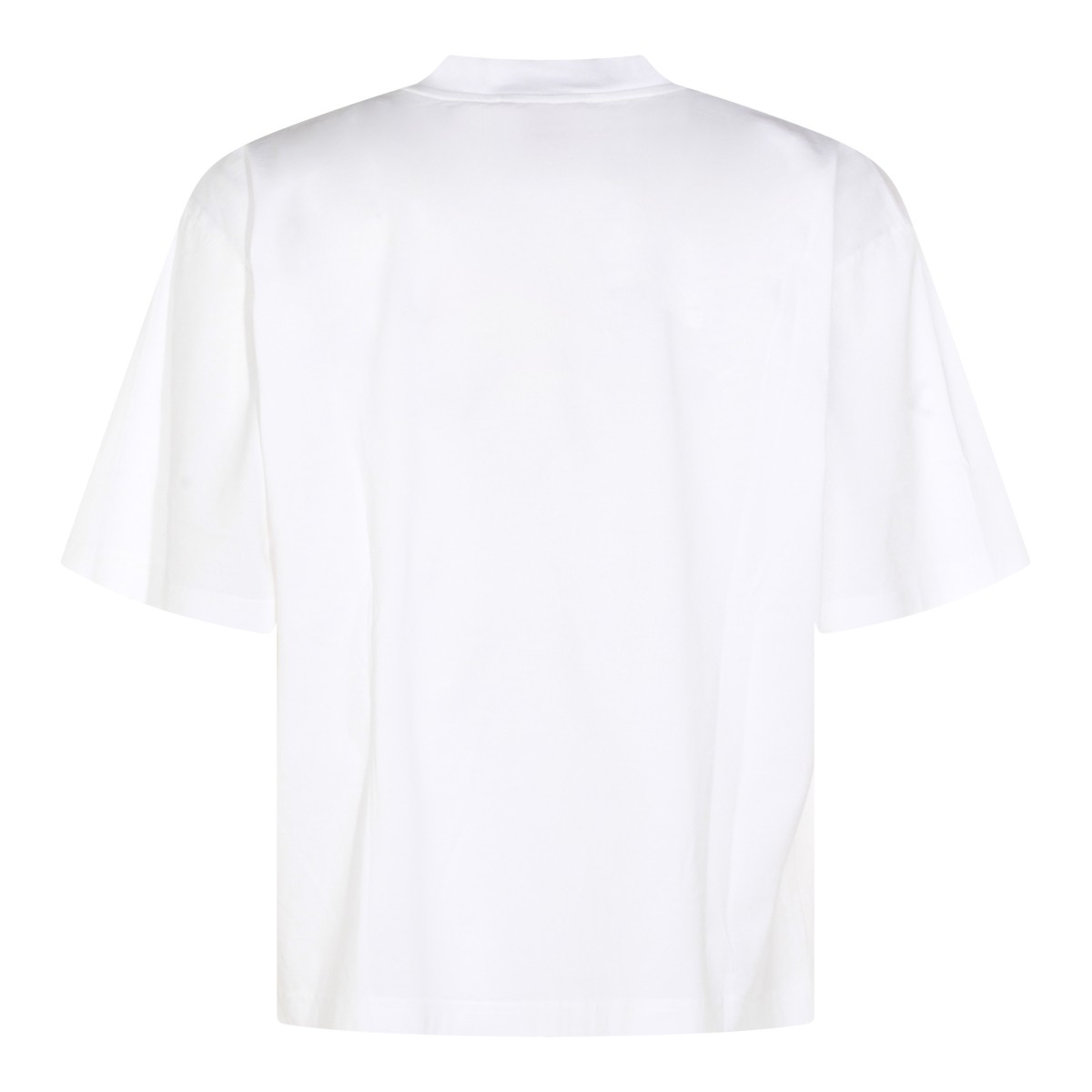 WHITE COTTON T-SHIRT