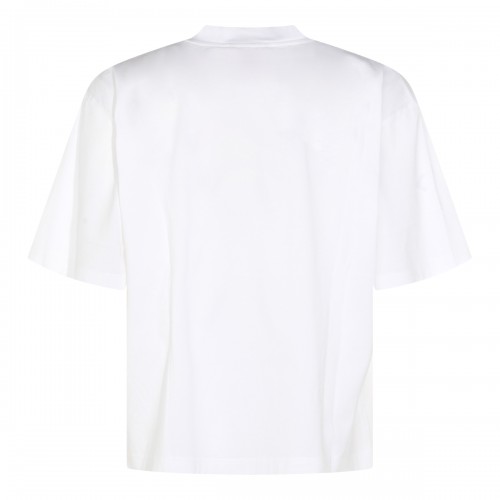 WHITE COTTON T-SHIRT