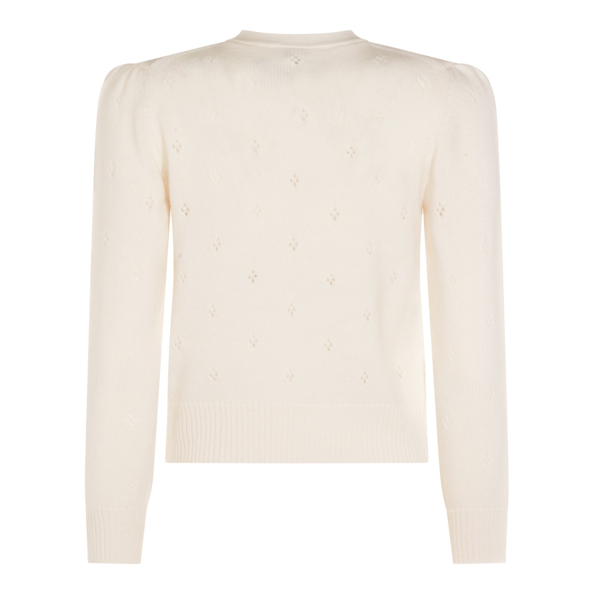 WHITE WOOL KNITWEAR WHITE WOOL KNITWEAR