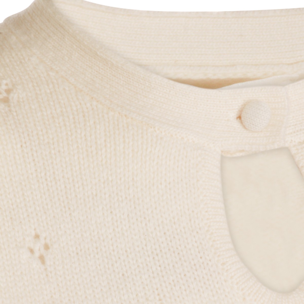 WHITE WOOL KNITWEAR WHITE WOOL KNITWEAR