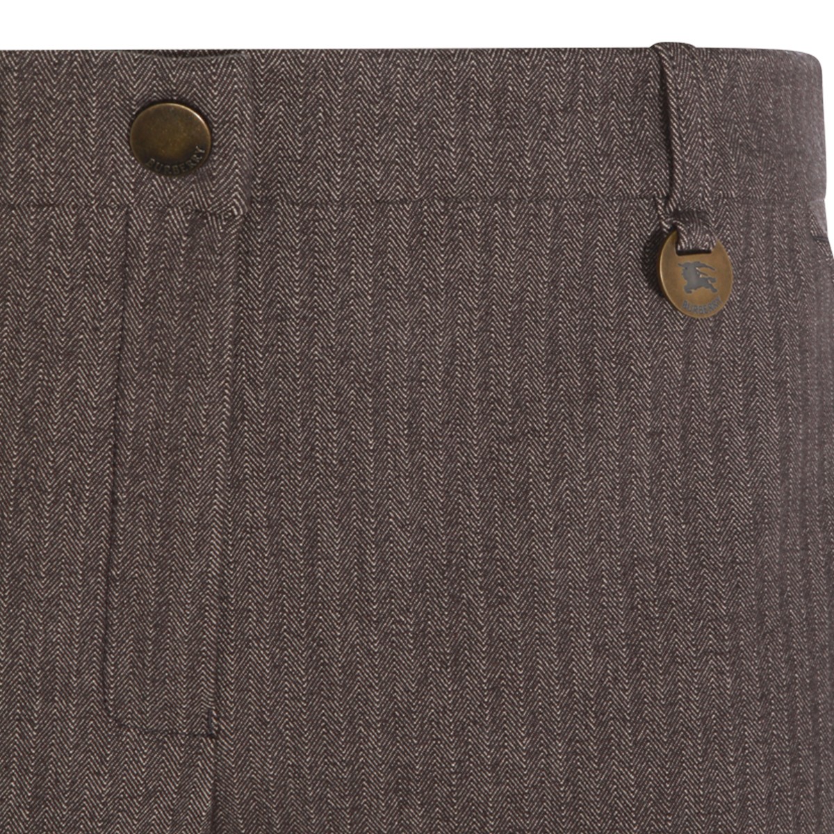 BROWN COTTON PANTS BROWN COTTON PANTS