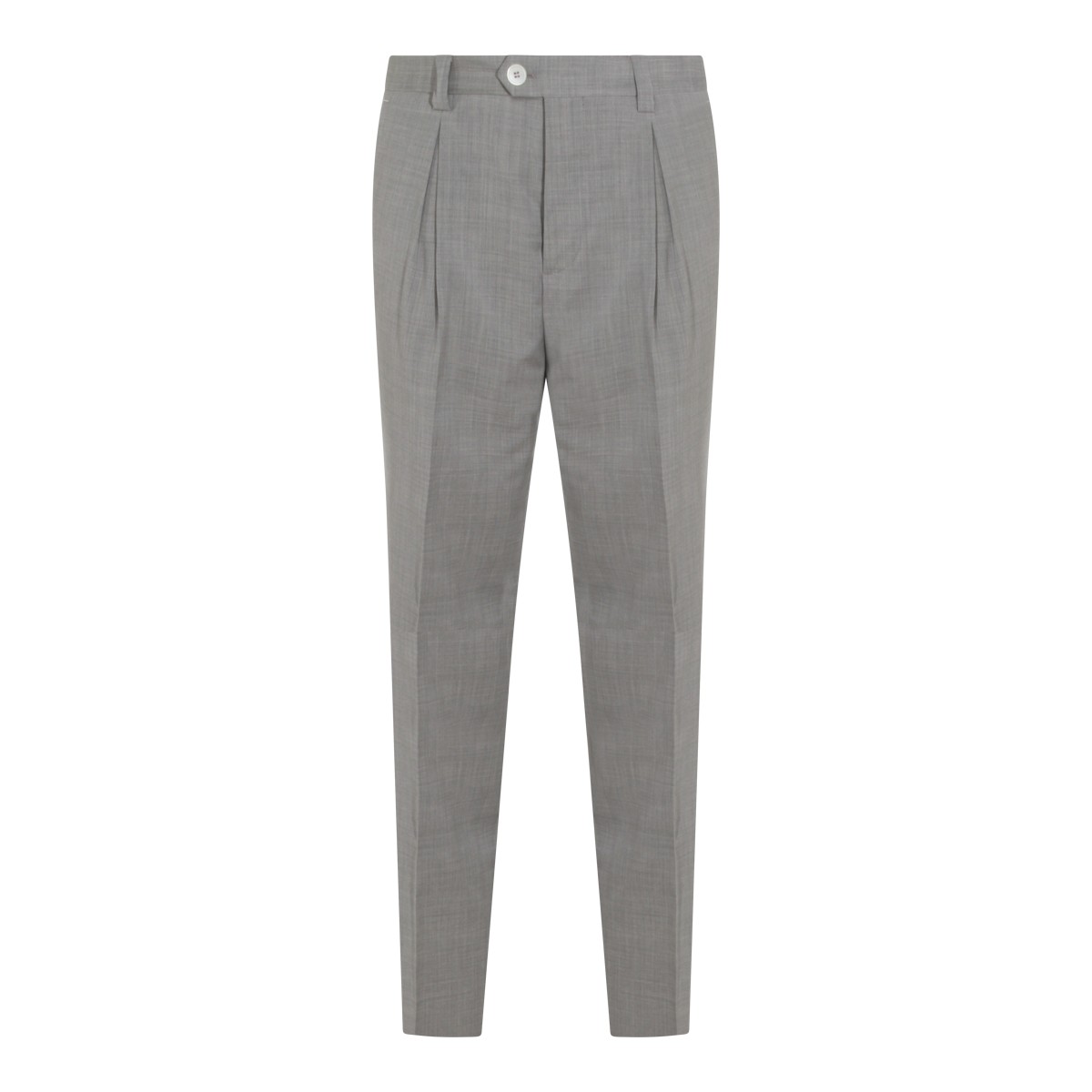 GREY WOOL PANTS