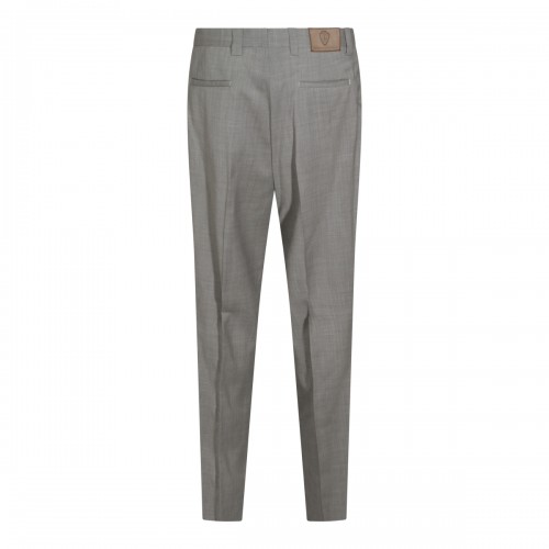 GREY WOOL PANTS