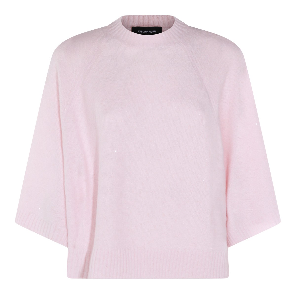PINK WOOL T-SHIRT