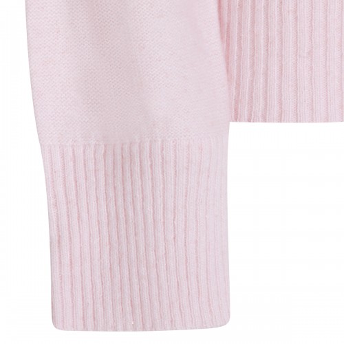 LIGHT PINK WOOL KNITWEAR