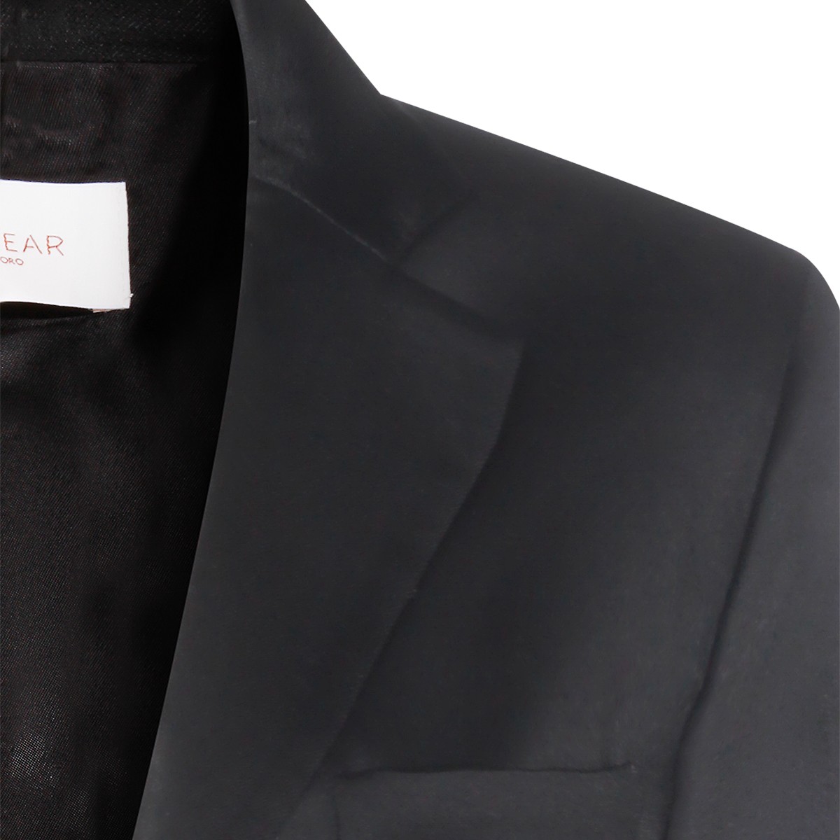 BLACK VISCOSE BLAZER BLACK VISCOSE BLAZER