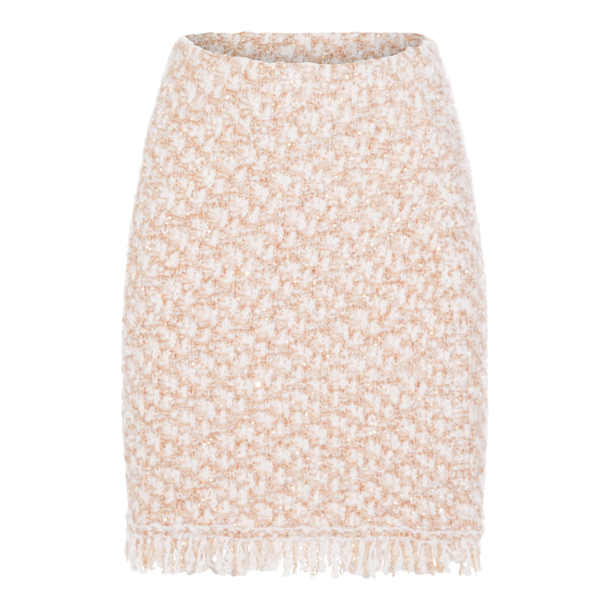 BEIGE WOOL SKIRT BEIGE WOOL SKIRT