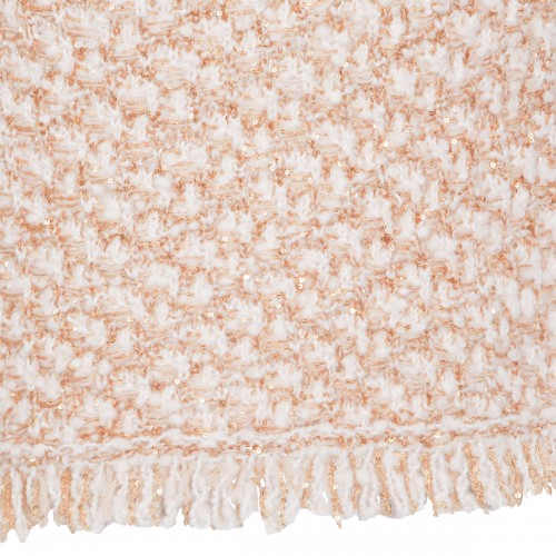 BEIGE WOOL SKIRT