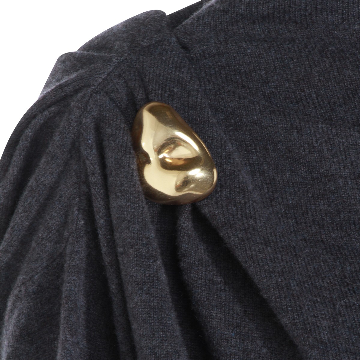 BLUE WOOL DRESS BLUE WOOL DRESS