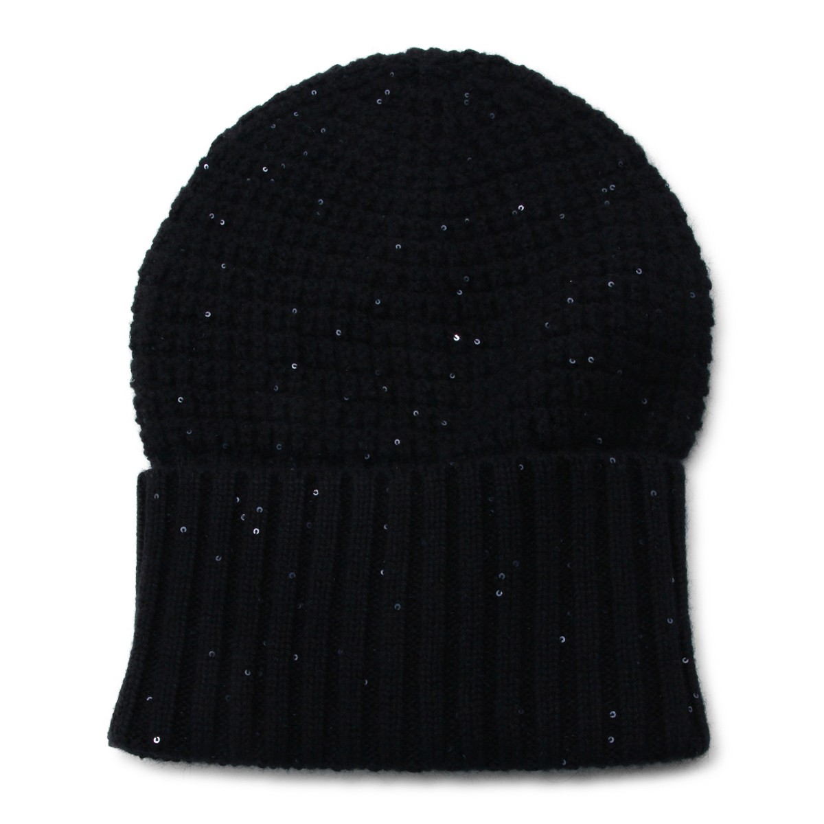 BLACK WOOL BEANIE BLACK WOOL BEANIE