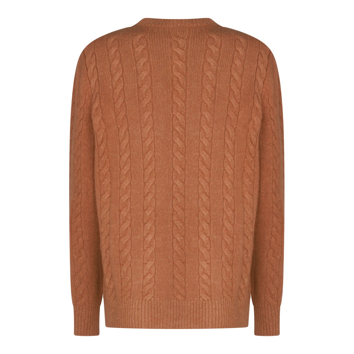 BROWN WOOL KNITWEAR BROWN WOOL KNITWEAR