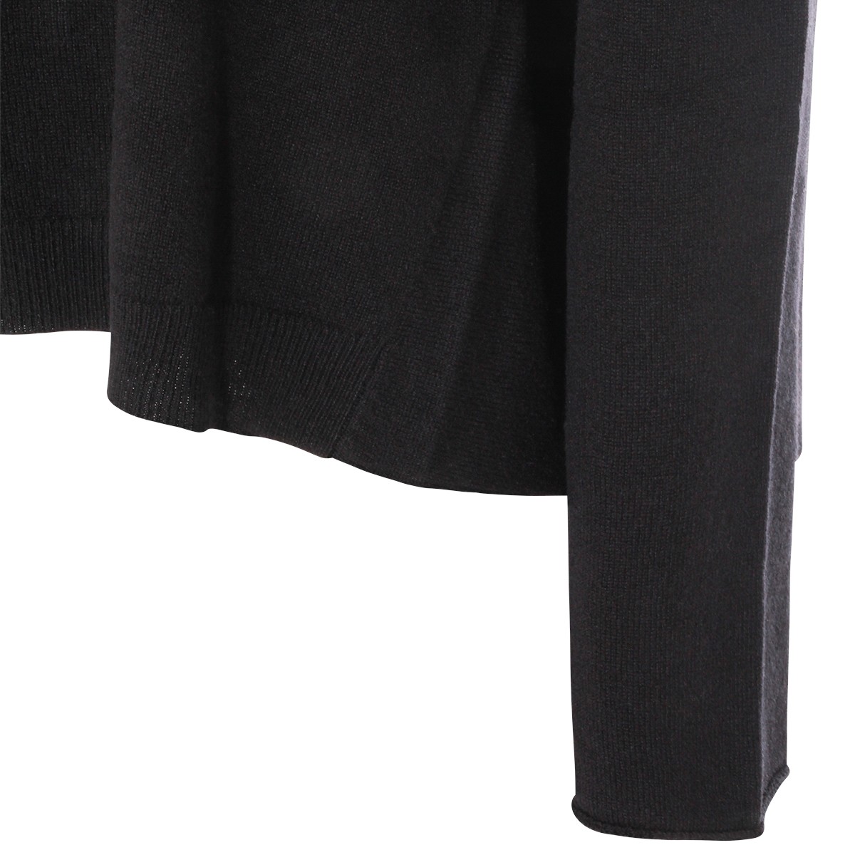 BLACK WOOL KNITWEAR BLACK WOOL KNITWEAR