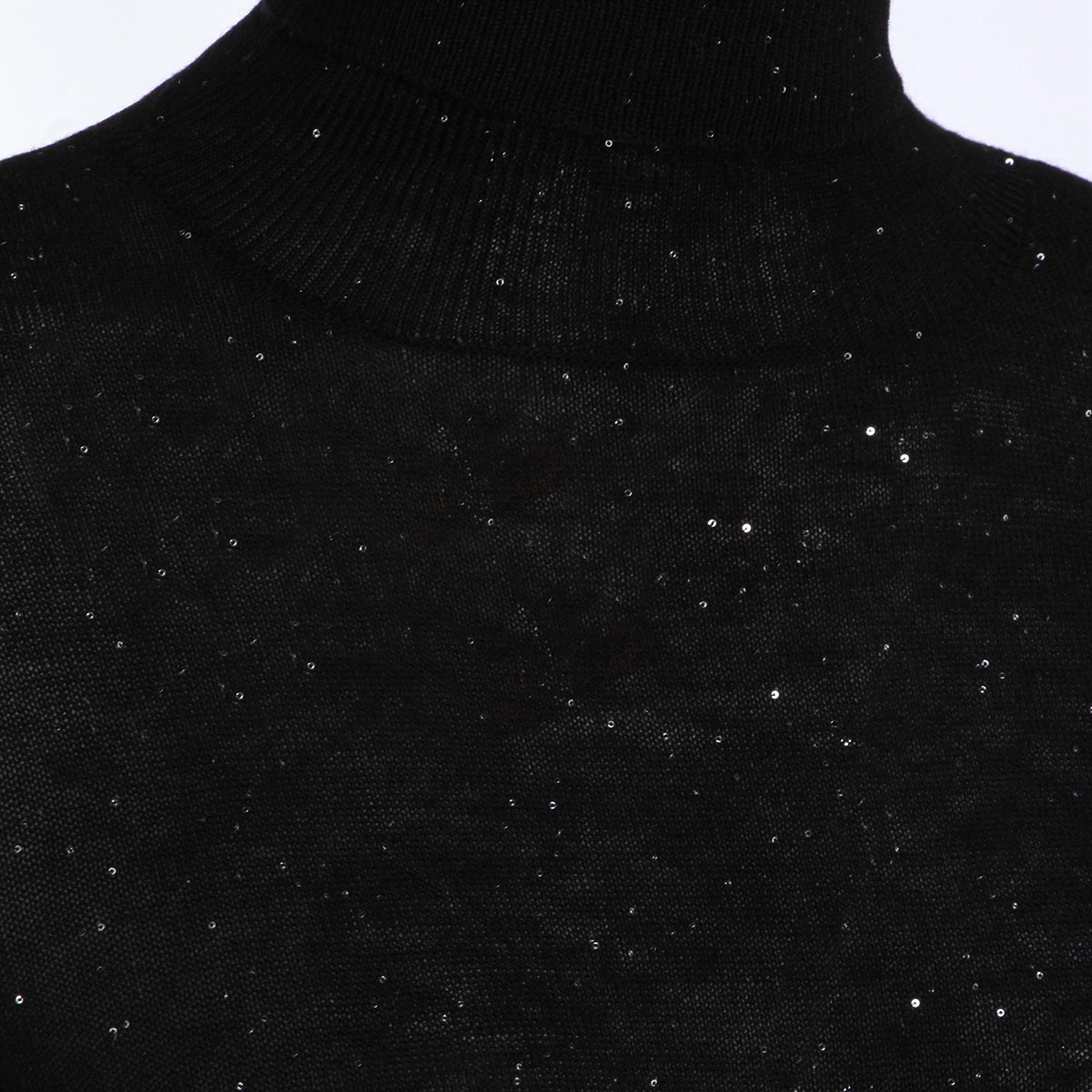 BLACK WOOL KNITWEAR BLACK WOOL KNITWEAR