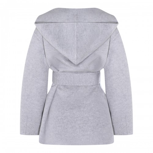GREY WOOL COAT