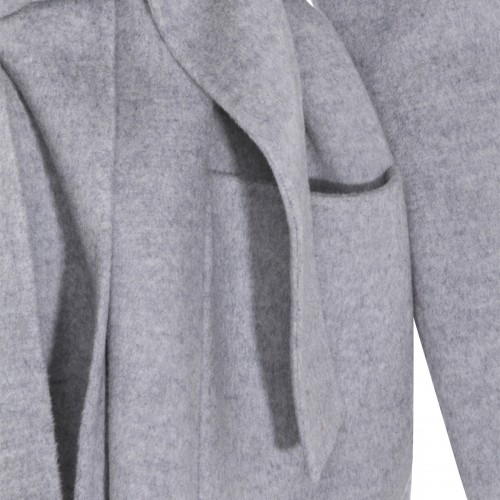 GREY WOOL COAT