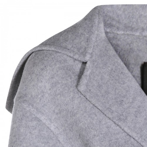 GREY WOOL COAT
