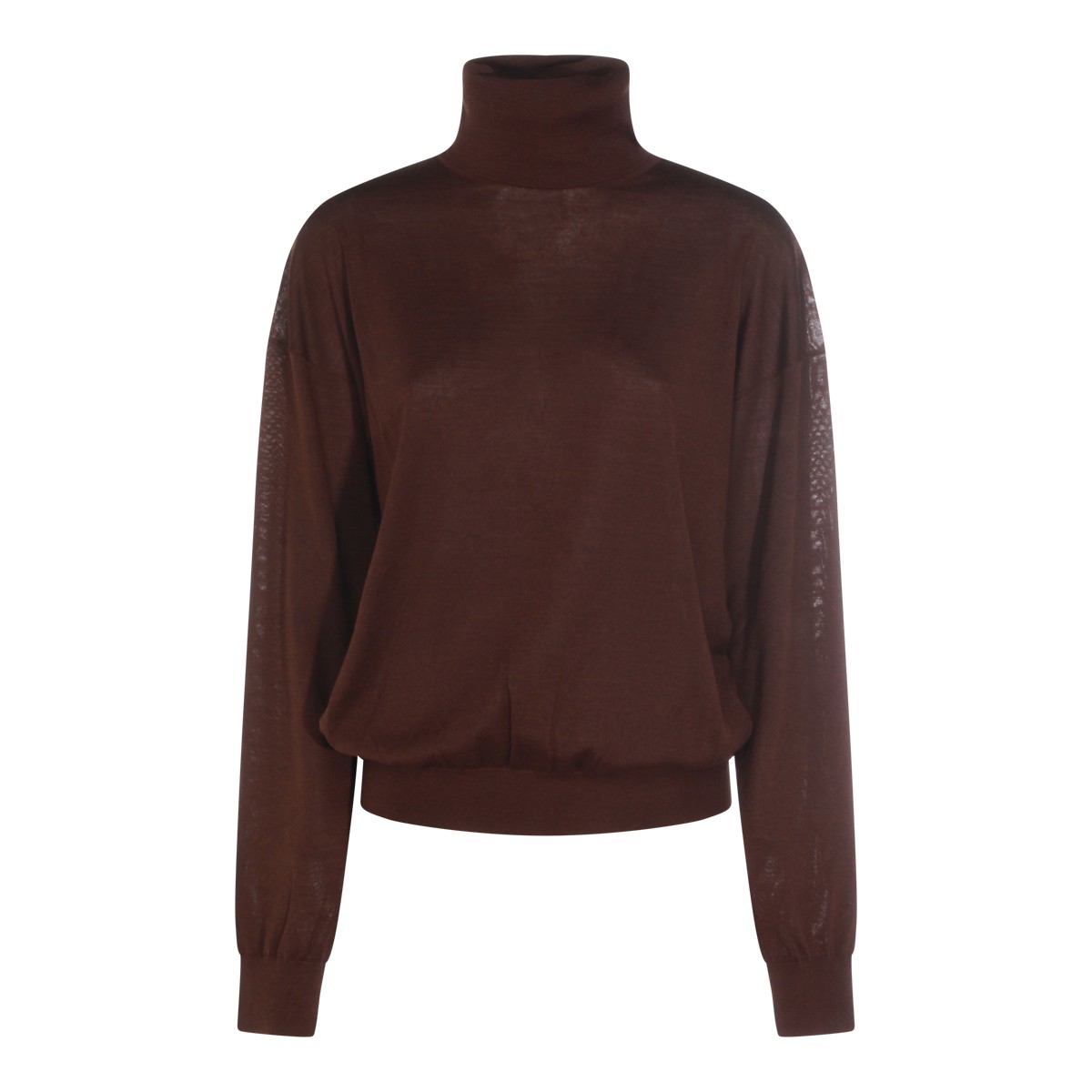BROWN CASHMERE KNITWEAR BROWN CASHMERE KNITWEAR