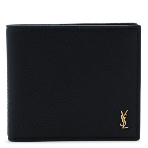 BLACK LEATHER WALLET
