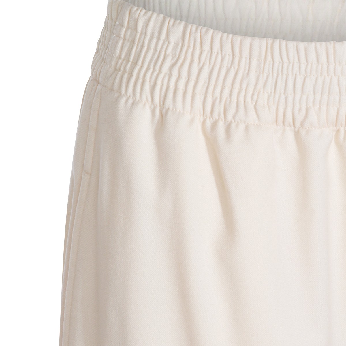 WHITE WOOL PANTS WHITE WOOL PANTS