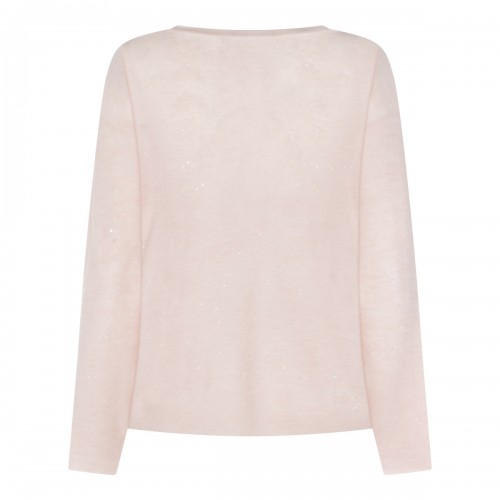 LIGHT PINK WOOL KNITWEAR 2
