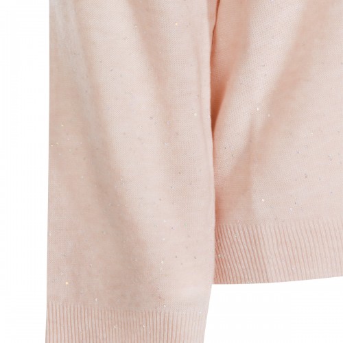 LIGHT PINK WOOL KNITWEAR