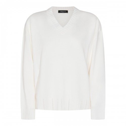 WHITE COTTON KNITWEAR