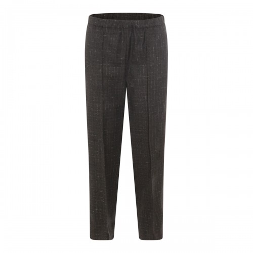 GREY WOOL PANTS