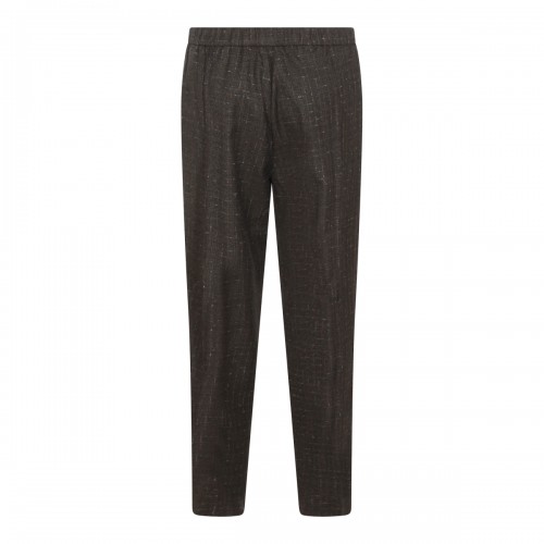 GREY WOOL PANTS 2