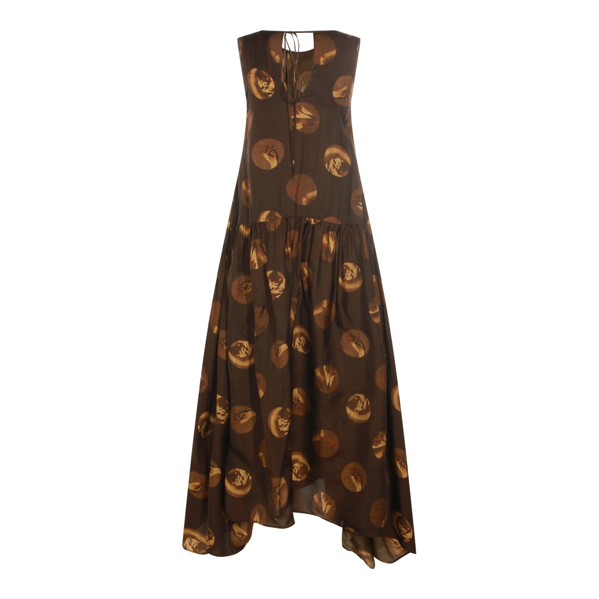 BLACK VISCOSE DRESS
