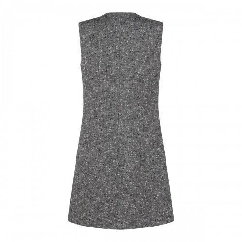 GREY WOOL DRESS