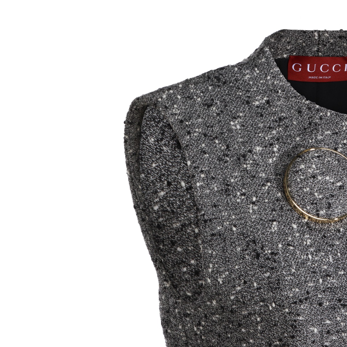GREY WOOL DRESS GREY WOOL DRESS