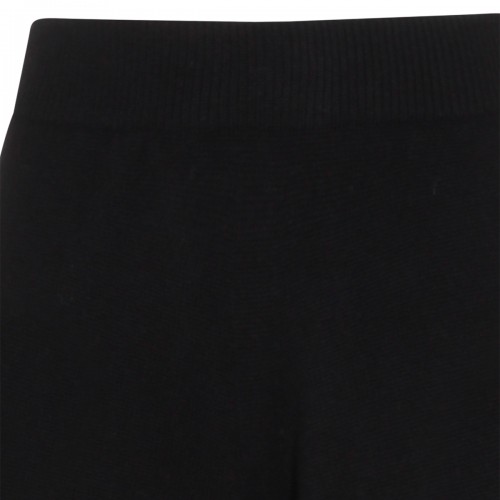 BLACK WOOL PANTS